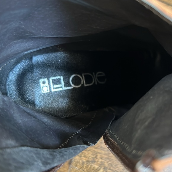 Elise Camel Suede Booties Size 36 (6) - Picture 7 of 7